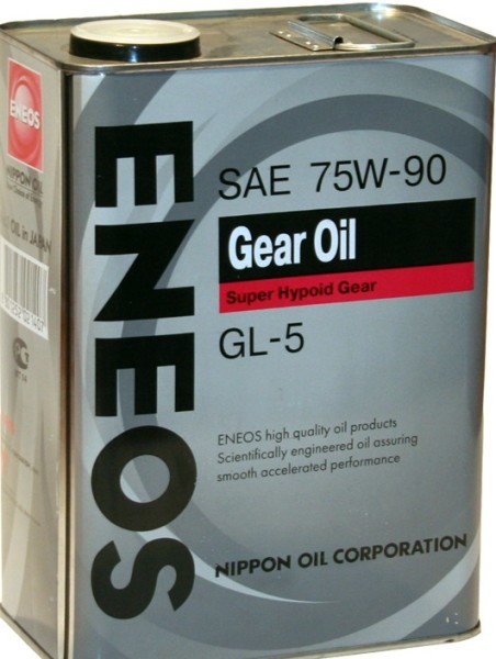 ENEOS 75W-90/GL-5 трансмиссионное масло